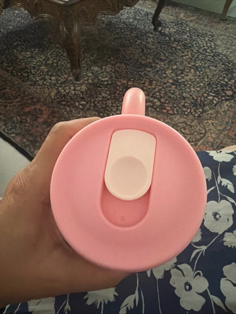 Starbucks Pink Insulated Foam Travel Mug